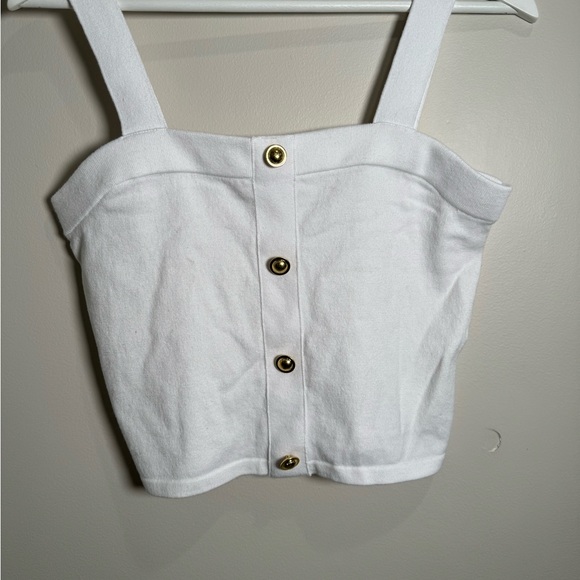 MK Crop sweater Tank Top - Picture 2 of 4